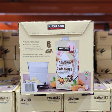 Image of Kirkland Signature Organic Almond Beverage - Vanilla